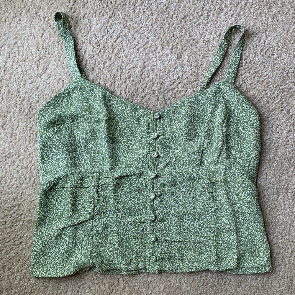 Abercrombie & Fitch Ruched Tank Top